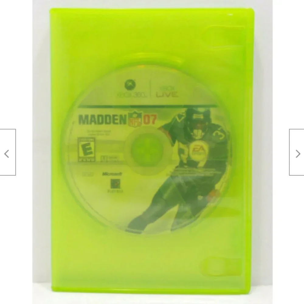 Madden NFL 07 (Microsoft Xbox 360, 2006) DISC ONLY Video Game 5041E1M